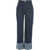 Liu Jo Straight Leg Jeans with cuffs Blue