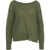 CRUSH Knit sweater 'Amara Yangon' Green