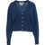 CRUSH Cashmere cardigan 'Jessie' Blue