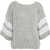 Dawn x Dare Mohair blend knit sweater 'Elvina' Grey