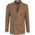 Tagliatore Virgin wool double-breasted blazer Brown