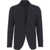 Tagliatore Textured virgin wool blazer Blue