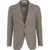 Tagliatore Virgin wool single-breasted blazer Grey