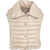 Herno Quilted down vest Beige