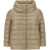 Herno Three-quarter sleeve down jacket Beige