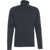 Stefan Brandt Jersey turtleneck sweater 'Eli Rolli' Blue