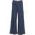 7 For All Mankind Pleated jeans 'Halona' Blue
