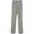 AMARANTO Pants with check pattern Grey