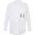 Elisabetta Franchi Oversize blouse with logo White