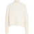 Elisabetta Franchi High neck wool sweater White