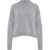 Solotre Wool mock neck sweater Grey