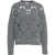 Liu Jo White Sweater with cut-outs Grey