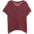 Kaos Mohair V-neck sweater Red