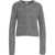 Liu Jo White Lurex cardigan Grey