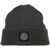 Stone Island Knit beanie with logopatch Grey