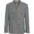 Paolo Pecora Double-breasted blazer Grey