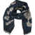 Palombina Scarf with floral print Blue
