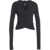 Thom / Krom Draped long-sleeved shirt Black