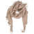 MVM Scarf with fringe details Brown
