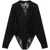 NORMA KAMALI Lace bodysuit 'Boyfriend' Black