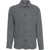Paolo Pecora Overshirt with pinstripes Grey