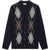 Paolo Pecora Cardigan with argyle pattern Blue