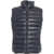 Save the Duck Quilted vest 'Love' Blue