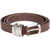Orciani Grained leather belt Brown