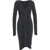 GUESS Dress with ruching Black