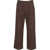 Nine in the morning Pleated trousers 'Philip' Brown
