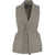 Liu Jo Vest with waist belt Brown