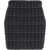 Liu Jo White Tweed mini skirt Black