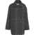 Otto d ame Double-breasted coat Black