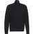 Paolo Pecora Mock neck sweater with zipper Black