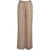 GUESS Palazzo pants with logo print Beige