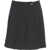Kaos Pleated mini skirt Black