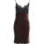 Herskind Velvet mini dress 'Vivian' Brown