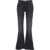 Department Five Flared jeans with frayed hem Black