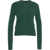Ralph Lauren Cardigan with cable knit pattern Green