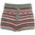Solotre Knit shorts 'Allu Barbie' Grey