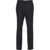 Cruna Chino trousers with pressed creases Black