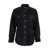 Isabel Marant 'Karima' Black Shirt With Classic Collar And Two Front Patch Pockets In  Fabric Woman Black