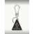 Moncler Moncler Triangle Key Ring Black