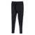 LOW BRAND Black Pants With Elastic Waist In Cotton Man Black