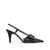 Valentino Garavani Valentino Garavani Bowow Leather Slingback Pumps Black