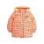 MINI RODINI Ritzratz patch gingham aop heavy puffer Red