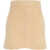Soft Goat Alpaca mini skirt Brown