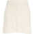 Soft Goat Alpaca mini skirt White