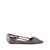 Prada Prada Satin Ballet Flats GREY