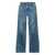 Alexander Wang Alexander Wang Embossed Logo Jeans BLUE